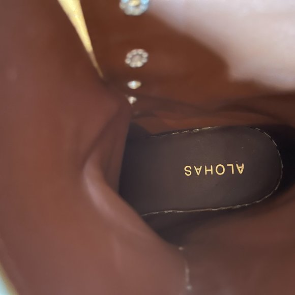 Alohas Can Can beige Combat Boot (Size 38) - Picture 7 of 10